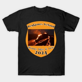 REYKJANES ICELAND VOLCANO ERUPTION 2024 ISLAND T-Shirt